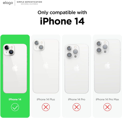 elago iPhone 14 Case Liquid Silicone